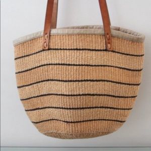 ISO Madewell Straw Bag